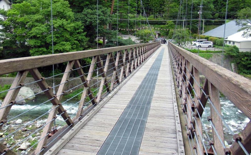 七ツ岩吊橋